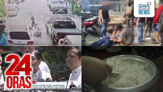 24 Oras: (Part 1) 3rd nominee ng ABP Party-list, patay sa pamamaril; Sen. Marcos: May plano ang PBBM admin na pabagsakin ang mga Duterte bago mag-2028; PBBM, 'di sang-ayon sa pahayag ng kapatid; 3 pulis-Caloocan, arestado dahil sa paniningil..., atbp.