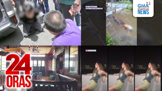 24 Oras: (Part 3) Lalaki, sugatan matapos sakmalin ng buwaya sa isang public park; Chinese na may gamit na pwedeng pang-espiya at nag-iikot sa tanggapan ng COMELEC, arestado; Kyline Alcantara, tinawag na unbothered queen ng fans, atbp.
