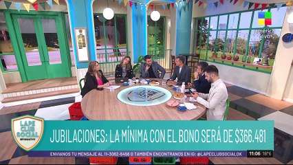 AUMENTAN LAS JUBILACIONES EN MAYO: LA  MÍNIMA CON EL BONO SERÁ DE $366.481