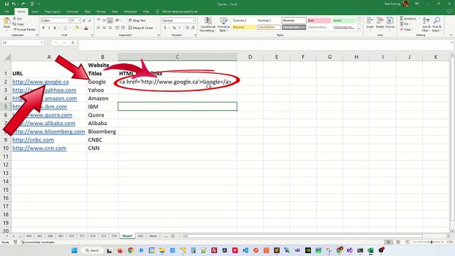 How do I convert a column of URLs to hyperlinks in Excel? - Excel Tips and Tricks