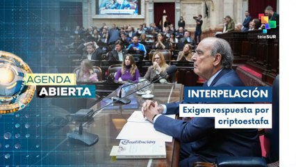 Congreso interpela a ministros por criptoestafa