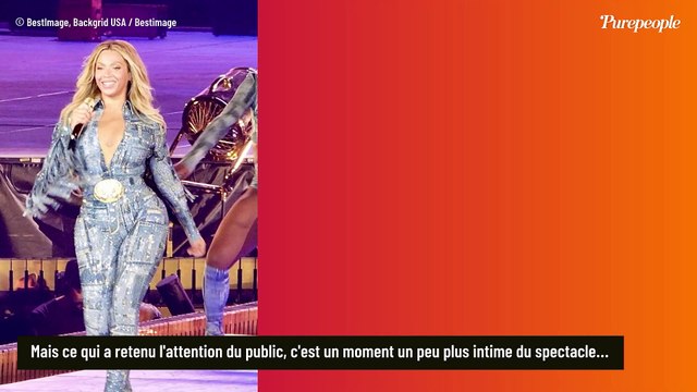 Surprise lors d'un concert de Beyoncé : La star fait monter sur scène Rumi, 7 ans, sosie de sa très grande sœur Blue Ivy