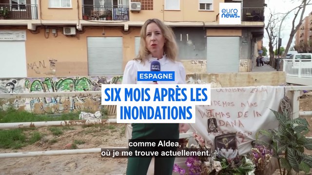 Espagne : six mois après les inondations, le traumatisme reste vif pour les habitants de Valence