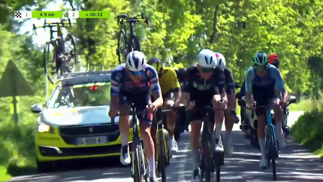 Cyclisme - Tour de Bretagne 2025 - Le final de la 5e étape... nouvelle échappée victorieuse après un final à suspense !