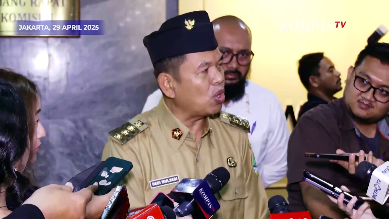 [FULL] Blak-blakan! Dedi Mulyadi Bicara soal Ormas hingga Wajib Militer Usai Rapat Bersama DPR