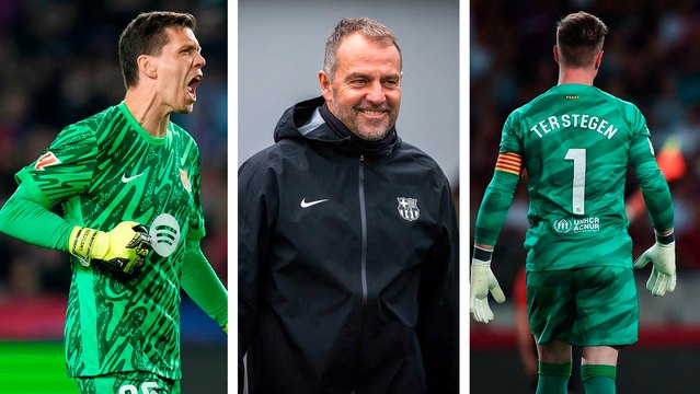 Hansi Flick confirma que Szczesny será portero titular en Champions League tras el regreso de Ter Stegen