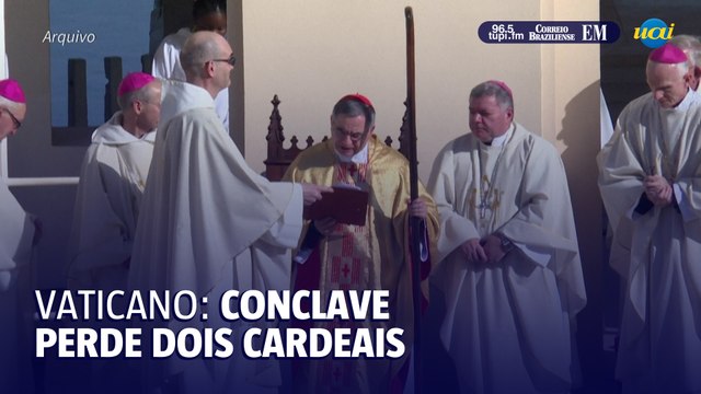 Vaticano: conclave perde dois cardeais por motivos de saúde