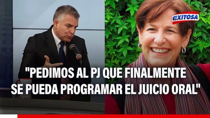 Susana Villarán: Rafael Vela Barba solicita al PJ programar juicio oral "lo más pronto posible"