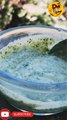 White Pudina Chutney | Cooling Mint Yogurt Dip | Desi Style Refreshing Chutney