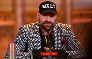 Tyson Fury teasing a possible comeback with a social media clip from the gym