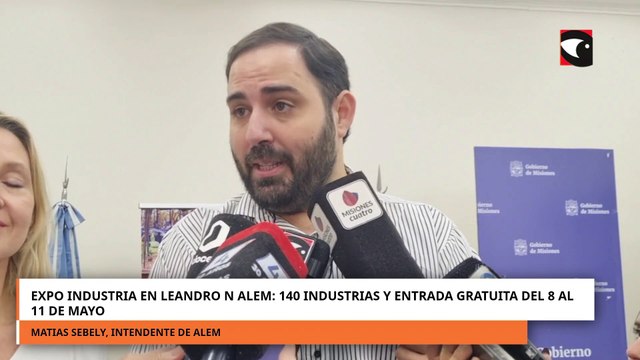 Expo Industria en Leandro N. Alem: 140 industrias y entrada gratuita del 8 al 11 de mayo