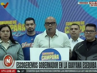 Jorge Rodríguez expresa que esta campaña estará dedicada a los migrantes secuestrados