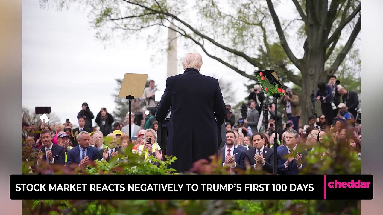 Stock Market Reacts Negatively to Trump's First 100 Days