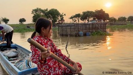 Cambodia's floating schools face brunt of climate crisis