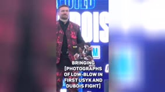 Usyk deserves an Oscar - Dubois' trainer calls Ukrainian a cheat