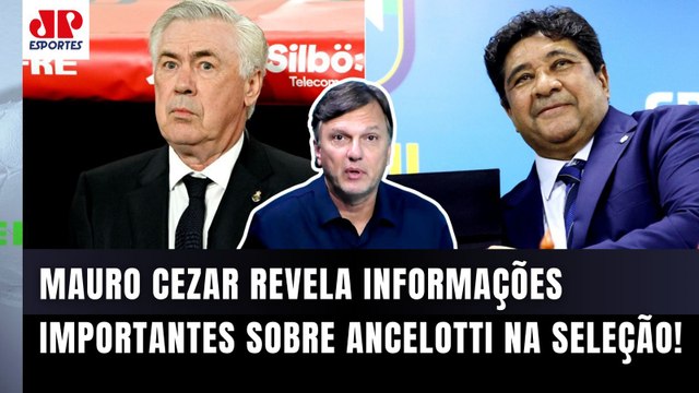ISSO EU APUREI! O Ancelotti está COM UM RECEIO, que é... Mauro Cezar REVELA TUDO sobre a Seleção!