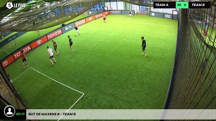 But de Maxens B - Team B