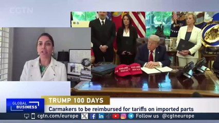 Trump marks his first 100 days in office of a second term