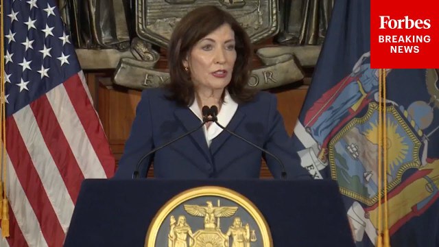 Gov. Kathy Hochul And New York State Legislators Announce Budget Framework