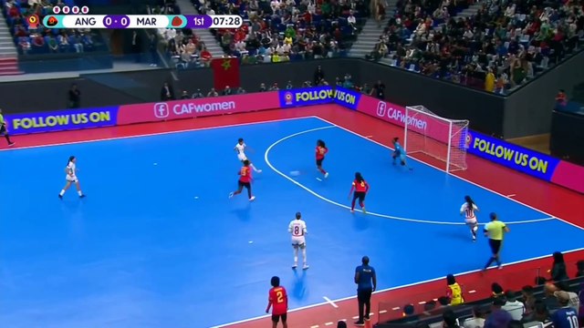 Morocco 1-5 Angola - Futsal Women's African Nations cup - Semi-Finals