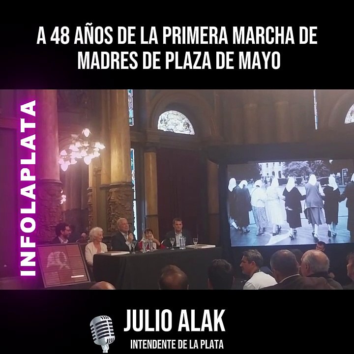 Julio Alak declara a Taty Almeida Huésped de Honor de la Ciudad de La Plata #laplata #ahora