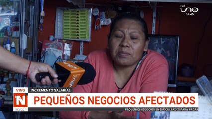Pequeños negocios afectados por el incremento salarial