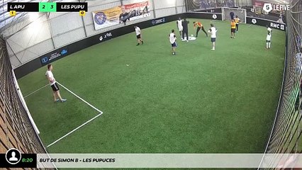 But de Simon B - Les Pupuces