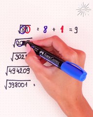 Master square roots quickly with this easy trick! 🧠💡