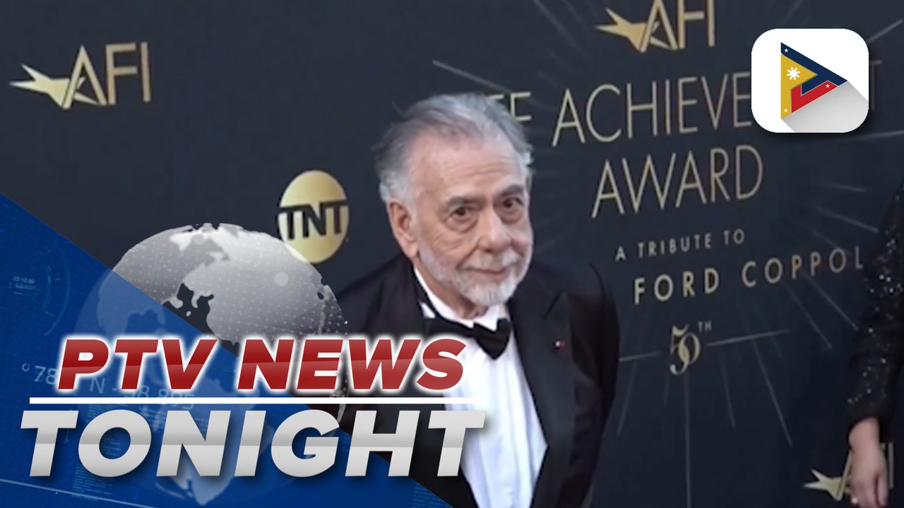 Oscar-winning director Coppola receives lifetime achievement award