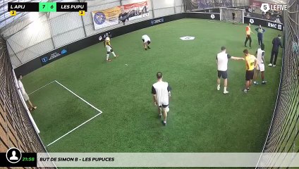 But de Simon B - Les Pupuces