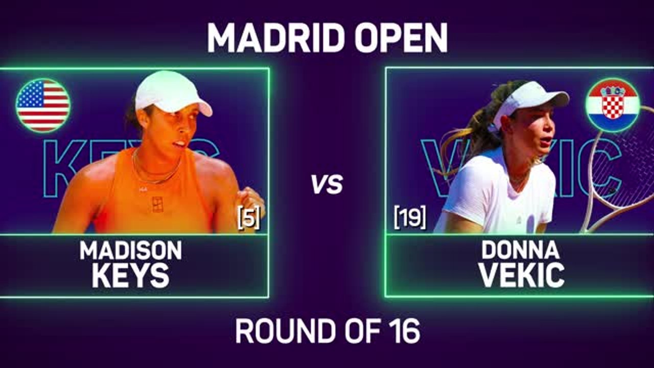 Keys keeps 2025 form rolling with dominant win over Vekic