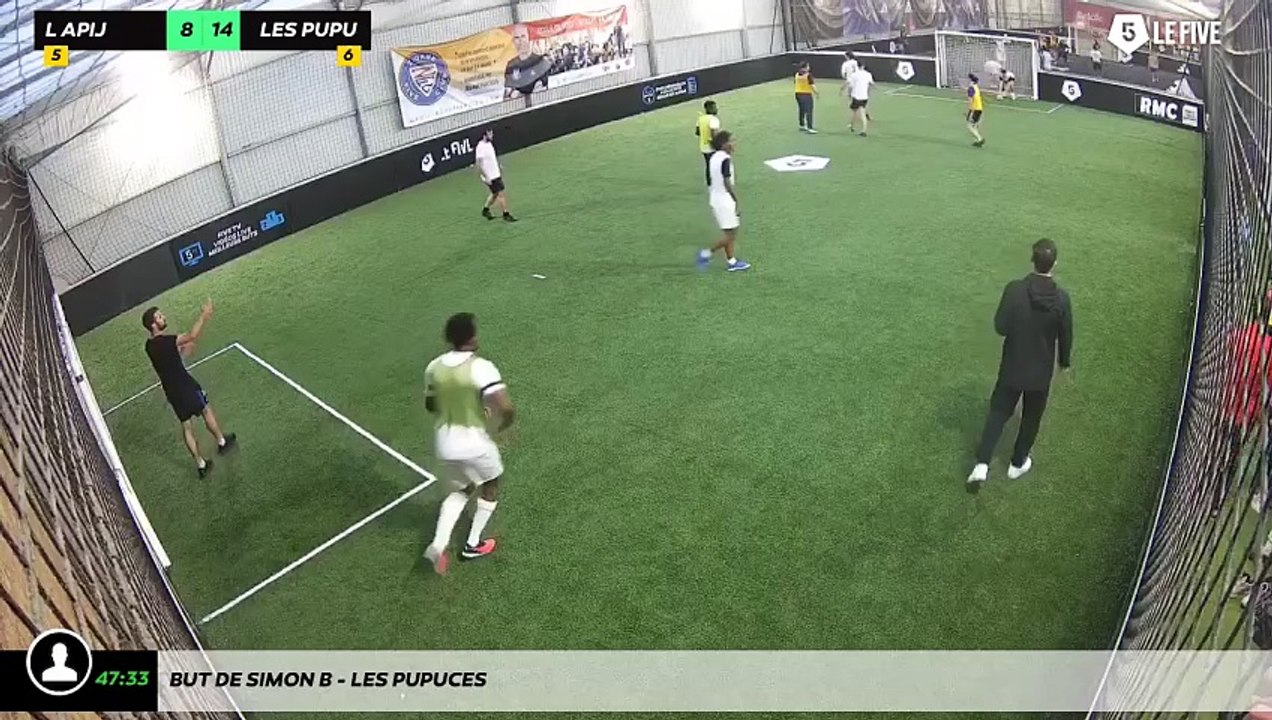 But de Simon B - Les Pupuces
