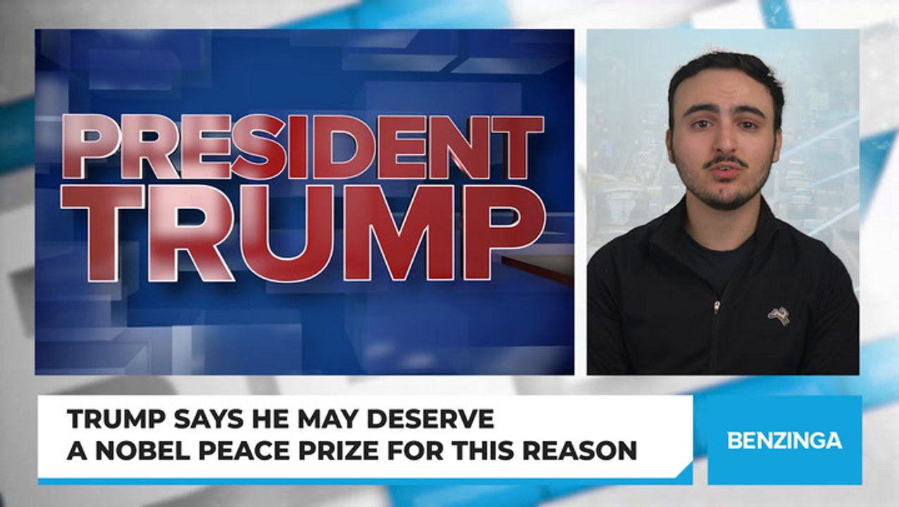 Trump Says He May Deserve A Nobel Peace Prize For This Reason