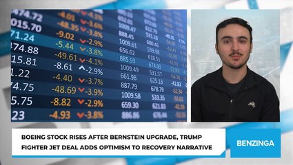 Boeing Stock Rises After Bernstein Upgrade, Trump Fighter Jet Deal Adds Optimism To Recovery Narrative