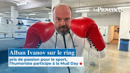 Alban Ivanov sur le ring : pris de passion pour le sport, l'humoriste participe à la Mud Day