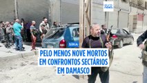 Nove mortos em confrontos entre atiradores drusos e forças governamentais da Síria