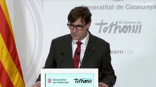 Salvador Illa reivindica que Cataluña ha respondido bien al apagón sin entrar en emergencia