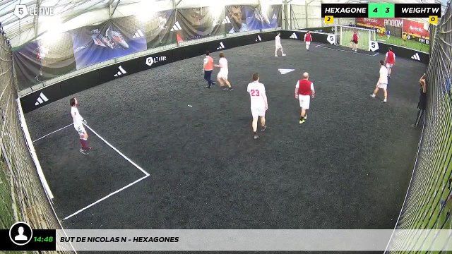 But de Nicolas N - Hexagones