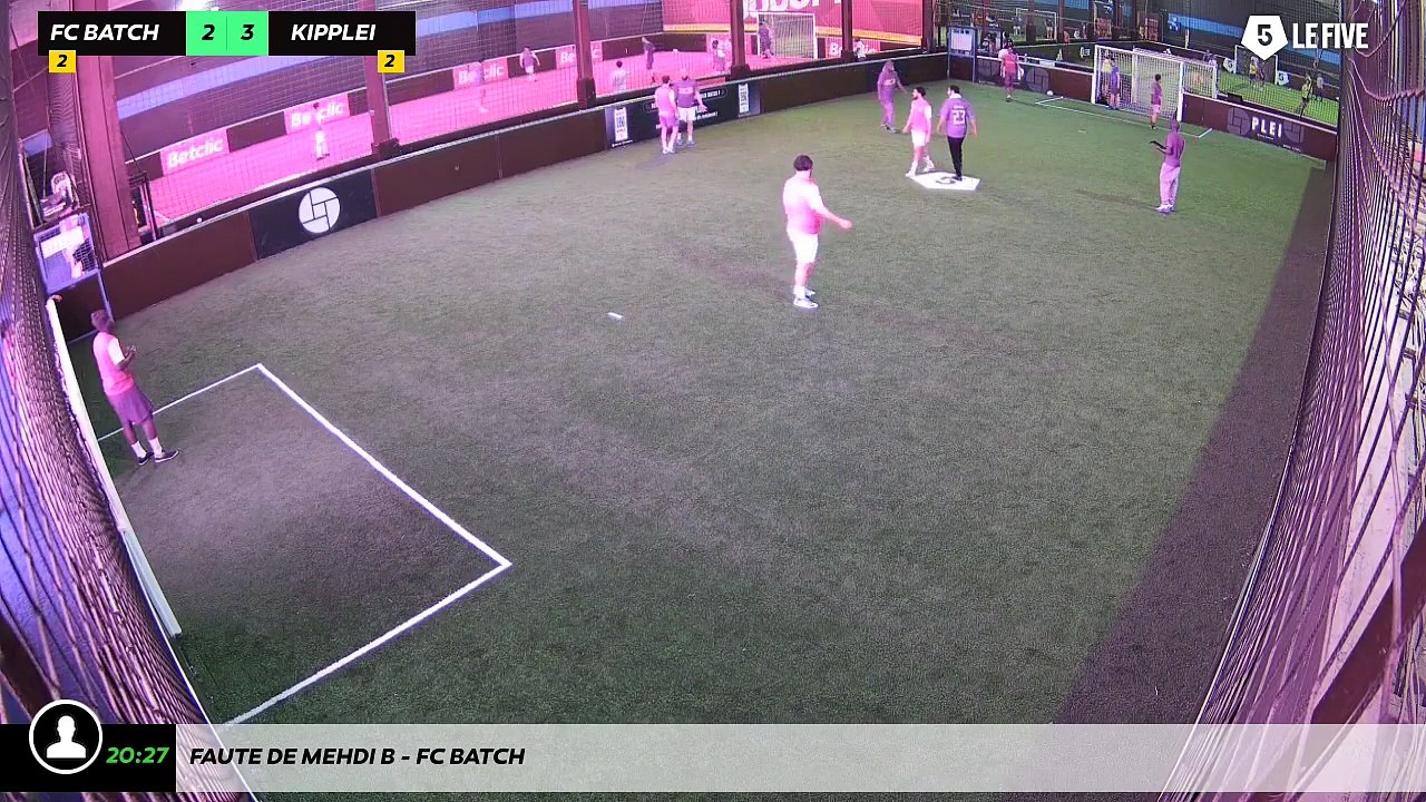 Faute de Mehdi B - Fc Batch