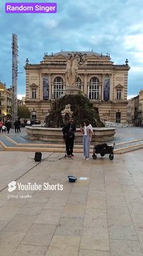 City Crowd Stunned by Epic Street Performance! 🎶 #shorts #viralvideo