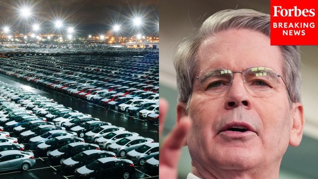 Treasury Secretary Scott Bessent Asked To Explain Reports Of Trump Admin ‘Walking Back’ On Auto Tariffs