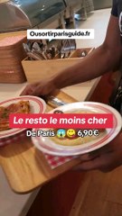 Découvrez le Restaurant le Moins Cher de Paris 🥖