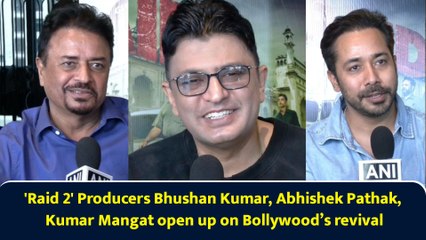 'Raid 2' Producers Bhushan Kumar, Abhishek Pathak, Kumar Mangat open up on Bollywood’s revival