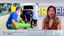 Surto de covid-19: cidade do Amazonas volta a ter uso de máscaras