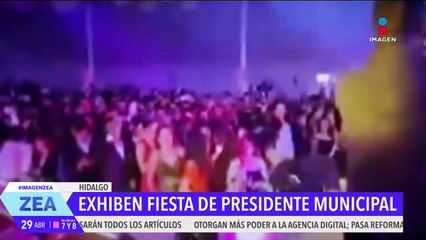 El Komander ameniza fiesta de XV años de la hija del alcalde de Tianguistengo