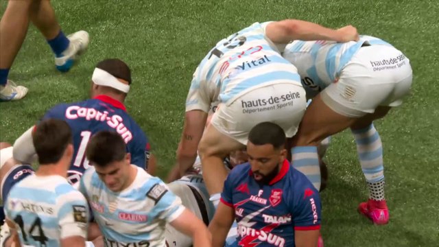 TOP 14 - Essai de Josua TUISOVA (R92) - Racing 92 - Stade Français Paris