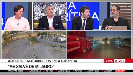 🔴 ATAQUES DE MOTOCHORROS EN LA AUTOPISTA