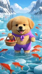 Dog set mins for fishing in sea #viralvideo #shortvideo #viralshort #funnyvideo #shorts