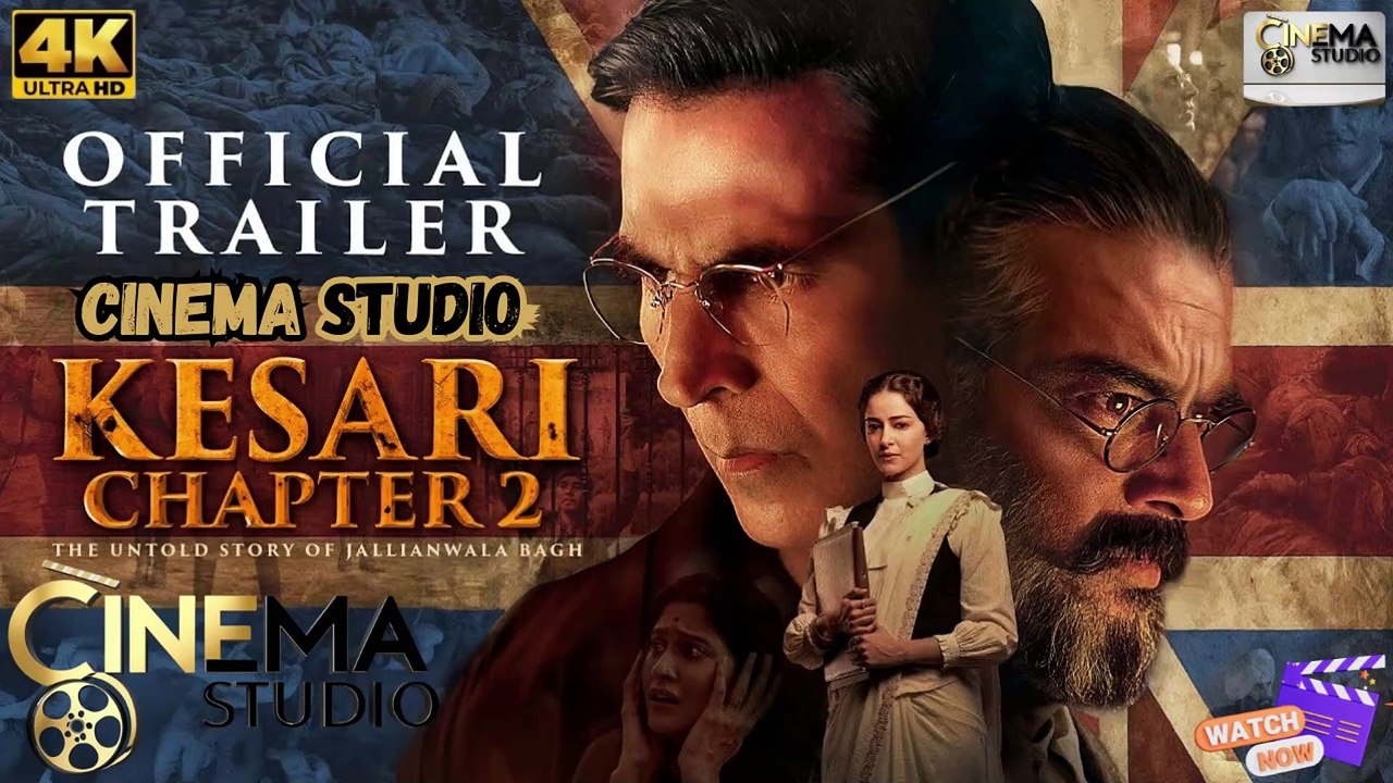 KESARI CHAPTER 2 - Official Trailer | Akshay Kumar | R Madhavan | Ananya Panday | Historical Drama | Releasing 15 May 2025 | Watch Now on Cinema Studio! | #cinemastudio #KesariChapter2 #AkshayKumar #RMadhavan #AnanyaPanday #HistoricalDrama #JallianwalaBag