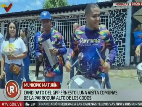 Monagas | Candidato Ernesto Luna realiza recorrido casa por casa junto al pueblo de Alto de Los Godos